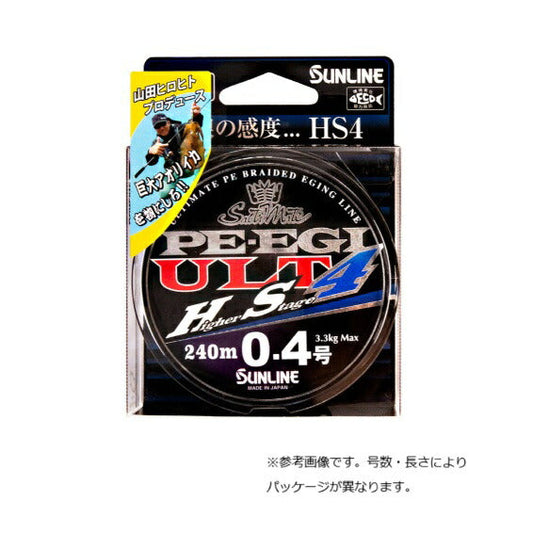 ソルティメイト PEエギ ULT HS4 240m／0.3／0.4／0.5／0.6／0.7号 ホワイト／ピンク／ライトグリーン サンライン 日本製 正規品 送料無料